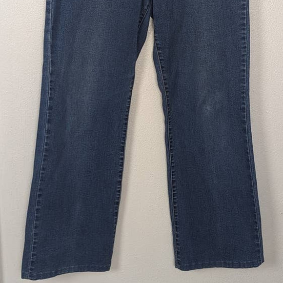 Levis 512 Perfectly Slimming Wide Leg Stretch Jeans Sz 12 - Picture 3 of 7